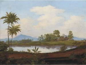 HERWERDEN van Jacob Dirck 1806-1870,A view in West Java,Christie's GB 2004-03-16