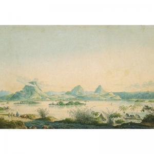 HERWERDEN van Jacob Dirck 1806-1870,landscape of java,1830,Sotheby's GB 2004-10-10
