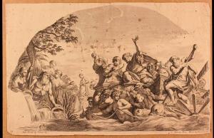 HERZ Johann Daniel II 1720-1793,Enea giunge alla foce del Tevere,1750,Bertolami Fine Arts 2020-10-01