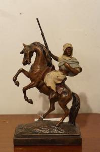 HERZEL Paul 1876-1956,Arabic rider,California Auctioneers US 2014-04-06