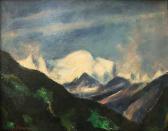 HERZIG Heinrich 1887-1964,Tödi,1930,Galerie Widmer Auktionen CH 2014-11-14