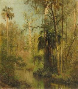 HERZOG Hermann 1832-1932,Edge of the Everglades,Christie's GB 2000-06-15