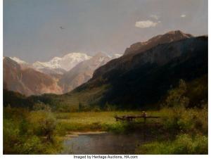 HERZOG Hermann 1832-1932,Hasli Thal, Berner Oberland, Switzerland,Heritage US 2024-03-22