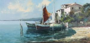 HERZOG W. W,A European coastal scene,Bellmans Fine Art Auctioneers GB 2018-09-19
