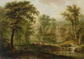 HESS Ludwig 1760-1800,Waldweide mit Wasserfall,1785,Schuler CH 2009-12-07