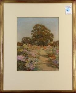 HESS Sara 1880-1960,Garden Path,1929,Clars Auction Gallery US 2017-10-15