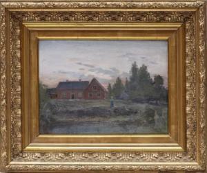 HESSELBOM Otto 1848-1913,Skymming,Uppsala Auction SE 2015-09-15