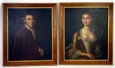 HESSELIUS John 1728-1778,William Knox and Susanna Stuart Fitzhugh Knox of V,CRN Auctions 2021-10-24
