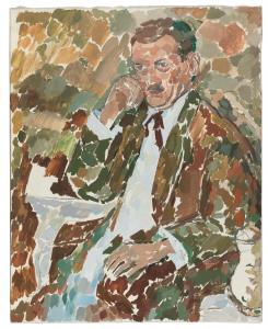 HESSING Gustav 1909-1981,Portrait of Ferdinand Welz,Palais Dorotheum AT 2024-03-14