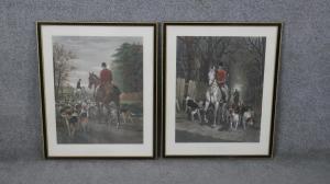 HESTER Edward Gilbert 1843-1903,hunting scenes,1900,Criterion GB 2022-03-30