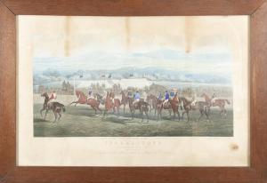 HESTER Edward Gilbert 1843-1903,Punchestown, Conyngham Cup, 1782: The Start; The S,Adams 2022-09-04