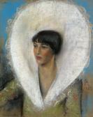 HESTERBERG Hugo 1895,Portrait der Tänzerin Thea von Uyy,1927,Palais Dorotheum AT 2008-02-27