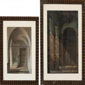 HETSCH Christian Frederik 1830-1903,Two interiors from Salzburg,Bruun Rasmussen DK 2016-05-16
