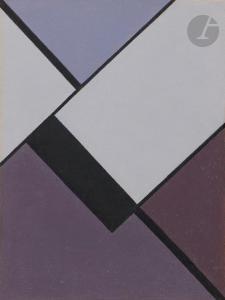 HEURTAUX André 1898-1983,Composition géométrique,1934,Ader FR 2024-03-07