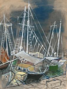 HEUSER Heinrich 1887-1967,St. Tropez,1952,Galerie Bassenge DE 2022-06-03