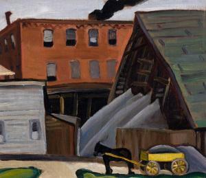 HEWARD Prudence 1896-1947,Farm Scene, Brockville,1938,Heffel CA 2019-11-20