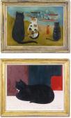 HEWES Madeline 1905-1969,FISH WATCH AND CAT,Sotheby's GB 2014-11-21