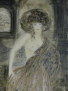 HEWITT Annabell 1900-1900,Semi nude portrait of a woman,Burstow and Hewett GB 2014-09-24
