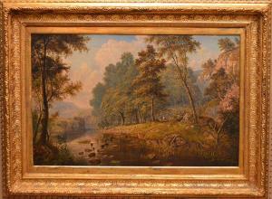 HEWITT Henry 1818-1879,Landscape,Hood Bill & Sons US 2015-04-28