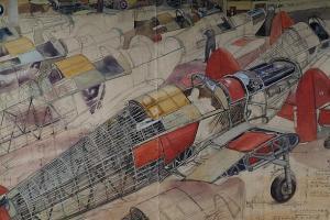 hewland Elsie Dalton 1901-1979,Assembling the Hawker Hurricane, astudy,Bonhams GB 2008-10-18