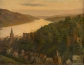 HEYDEN Christian 1854-1939,View of the Rhine,1919,Hargesheimer Kunstauktionen DE 2018-09-22
