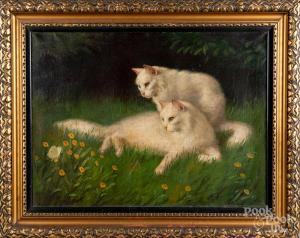 HEYER,two cats,20th century,Pook & Pook US 2020-08-19