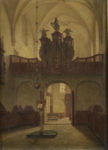 HEYLIGERS Gustaaf Antoon F 1828-1897,Intérieur d'église,Etienne de Baecque FR 2018-11-30