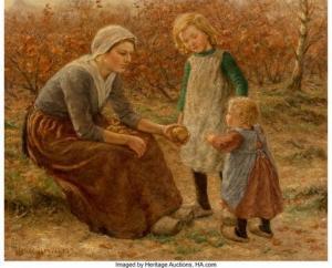 HEYLIGERS Hendrik 1877-1967,In the Apple Orchard,Heritage US 2020-09-16