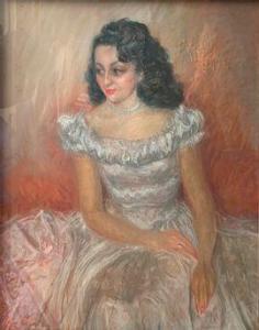 HEYMANN Leon 1900-1900,Portrait de jeune femme,Pestel-Debord FR 2021-04-16