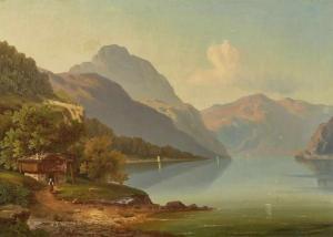 HEYN Carl 1834-1906,Mountain Lake,Neumeister DE 2018-09-26