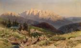 HEYN Carl 1834-1906,Vast mountain landscape,Palais Dorotheum AT 2014-03-11