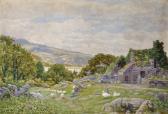 HEYS Ward,A Mountainous River Landscape, with Sheep and Duck,19th Century,John Nicholson 2019-05-01