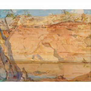 HEYSEN Hans 1877-1968,The Murray at Red Cliffs,Leonard Joel AU 2024-03-19