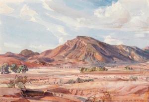 HEYSEN Hans 1877-1968,Wanaka,1933,Menzies Art Brands AU 2017-02-09