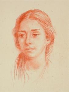 HEYSEN Nora 1911-2003,Portrait of Kate Forrest,Elder Fine Art AU 2023-09-03