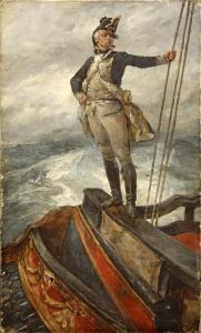 HEYSMANN OVEREND william 1851-1898,Naval Captain on the Poop deck taffrail,Bonhams GB 2012-01-04