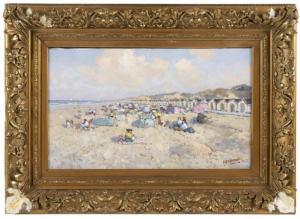 HEYTMAN Willem 1950,Summer day at the beach,Eldred's US 2022-02-11