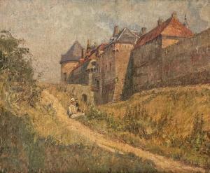 HEYWORTH Richard 1862-1942,Dieppe Chateau,David Lay GB 2024-04-11
