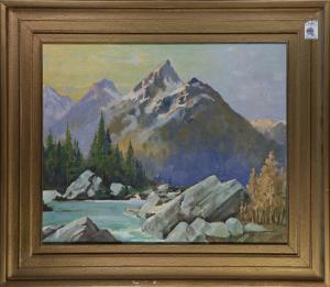 Hibner Harry Manuel 1894-1967,Grand Teton,Clars Auction Gallery US 2017-10-15