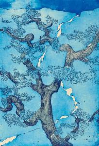 HICKEY Patrick 1927-1998,THE BLUE TREE [THE TREE SERIES],Whyte's IE 2023-12-13