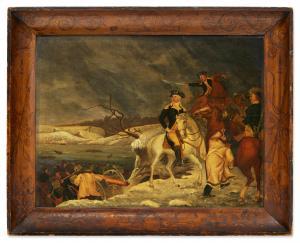 HICKS Edward 1780-1849,Washington Passing the Delaware,1817,Sotheby's GB 2025-01-25