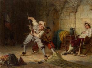 HICKS George Elgar 1824-1914,Utilising Church metal,1868,Rosebery's GB 2024-11-20