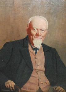 HICKSON KINAHAN JOHN,Portrait of the artist seated,Fieldings Auctioneers Limited GB 2013-10-05