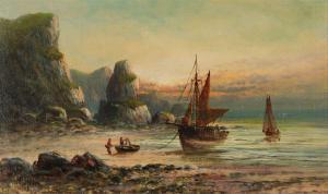 HIDER Frank 1861-1933,THE FISHERMENS RETURN,Ross's Auctioneers and values IE 2024-03-20