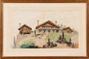 Hiestand Harvey H 1872-1944,Adirondack Lodge,2003,Skinner US 2018-12-14