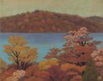 HIGASHIYAMA Kaii 1908-1999,Autumn deepens,Mainichi Auction JP 2023-07-29