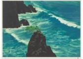 HIGASHIYAMA Kaii 1908-1999,Waves,1996,Mainichi Auction JP 2019-03-09