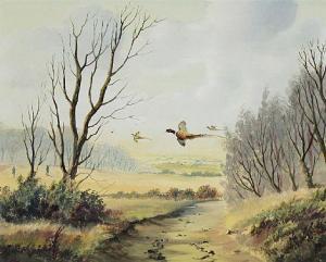 HIGGINS R.B 1943,Pheasant Shooting,Gormleys Art Auctions GB 2019-03-12