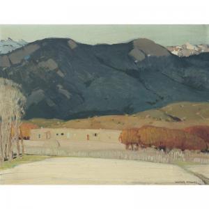 HIGGINS Victor, William 1884-1949,Taos New Mexico,circa 1920,Sotheby's GB 2006-05-24