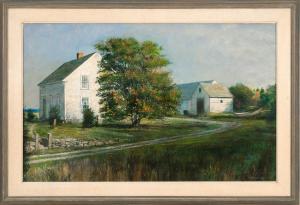 HIGHAM Thomas B 1900-1900,Salt Water Farm, Martha's Vineyard,1987,Eldred's US 2014-11-20
